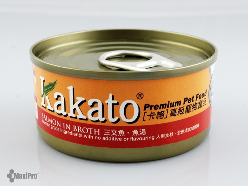 KAKATO卡格 三文魚、魚湯 70g,170g (犬喵用)