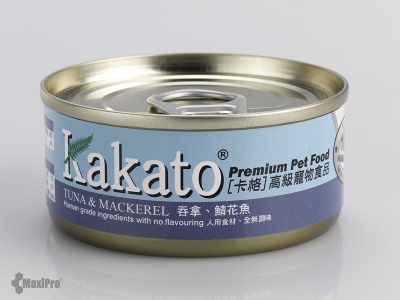 KAKATO卡格 吞拿、鯖花魚 70g,170g (犬喵用)