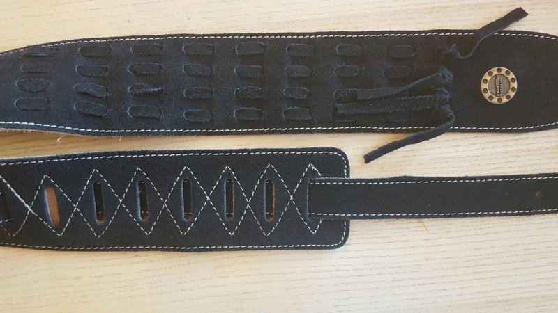 高級麂皮皮革背帶 麂皮背帶 吉他背帶 樂器背帶 背帶