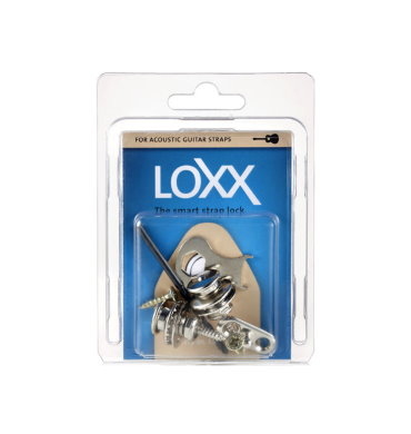 Loxx 德製安全肩帶釦-民謠/烏克-輕鬆銀 (鍍鎳) 安全背帶扣 背帶釘 牢固 第 4 張圖片｜三峽烏克麗麗