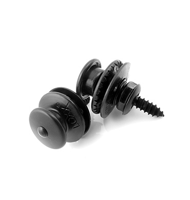 Loxx 德製安全肩帶釦-民謠/烏克-霧黑 (鍍鉻) 安全背帶扣 背帶釘 牢固 第 4 張圖片｜三峽烏克麗麗