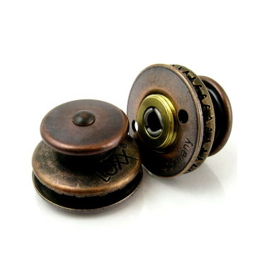 Loxx 德製安全肩帶釦-民謠/烏克-復古紅銅 安全背帶扣 背帶釘 牢固 第 3 張圖片｜三峽烏克麗麗