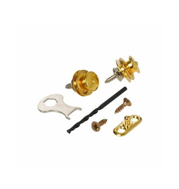 Loxx 德製安全肩帶釦-民謠/烏克-狐狸金 安全背帶扣 背帶釘 牢固 第 3 張圖片｜三峽烏克麗麗