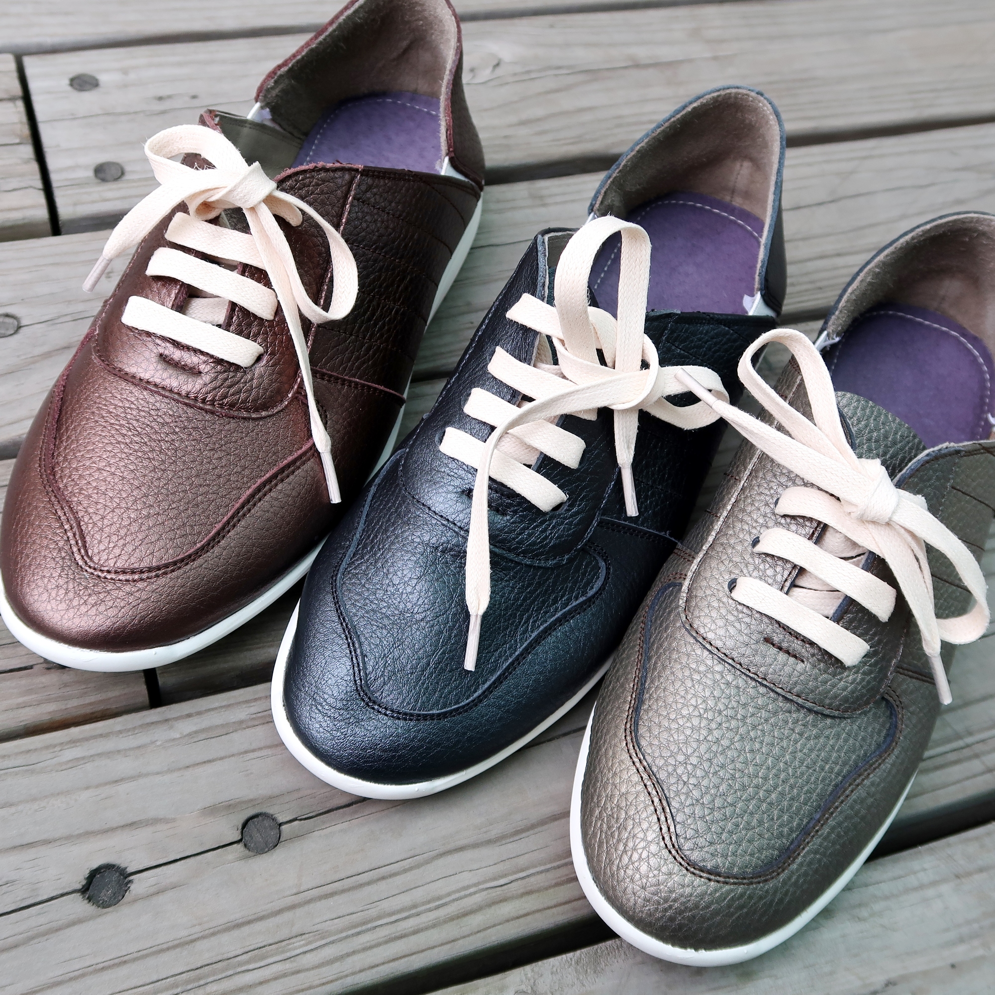 【女款-羽量超輕無敵好走鞋】2017限量新六色 MIT台灣製造純手工全真皮牛皮超輕量柔軟休閒鞋