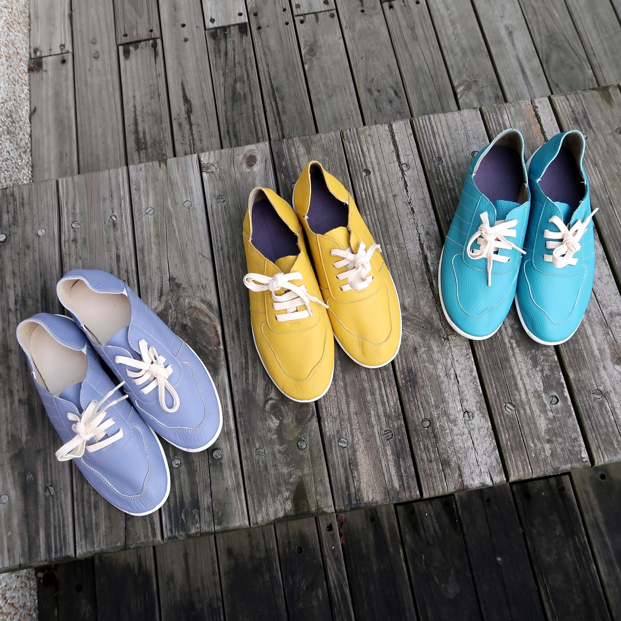 【女款-羽量超輕無敵好走鞋】2017限量新六色 MIT台灣製造純手工全真皮牛皮超輕量柔軟休閒鞋