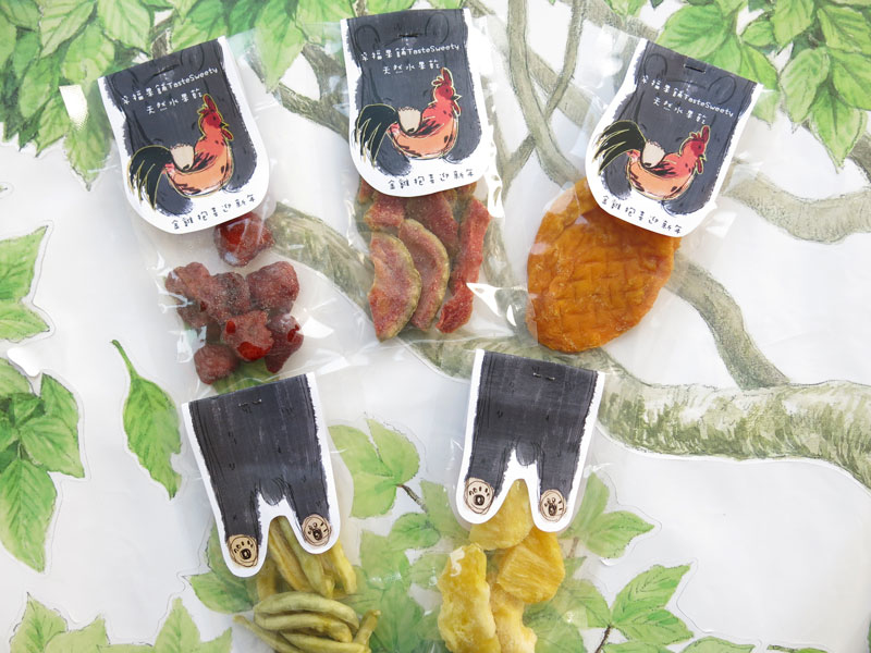 金雞抱喜熊水果乾-小巧包