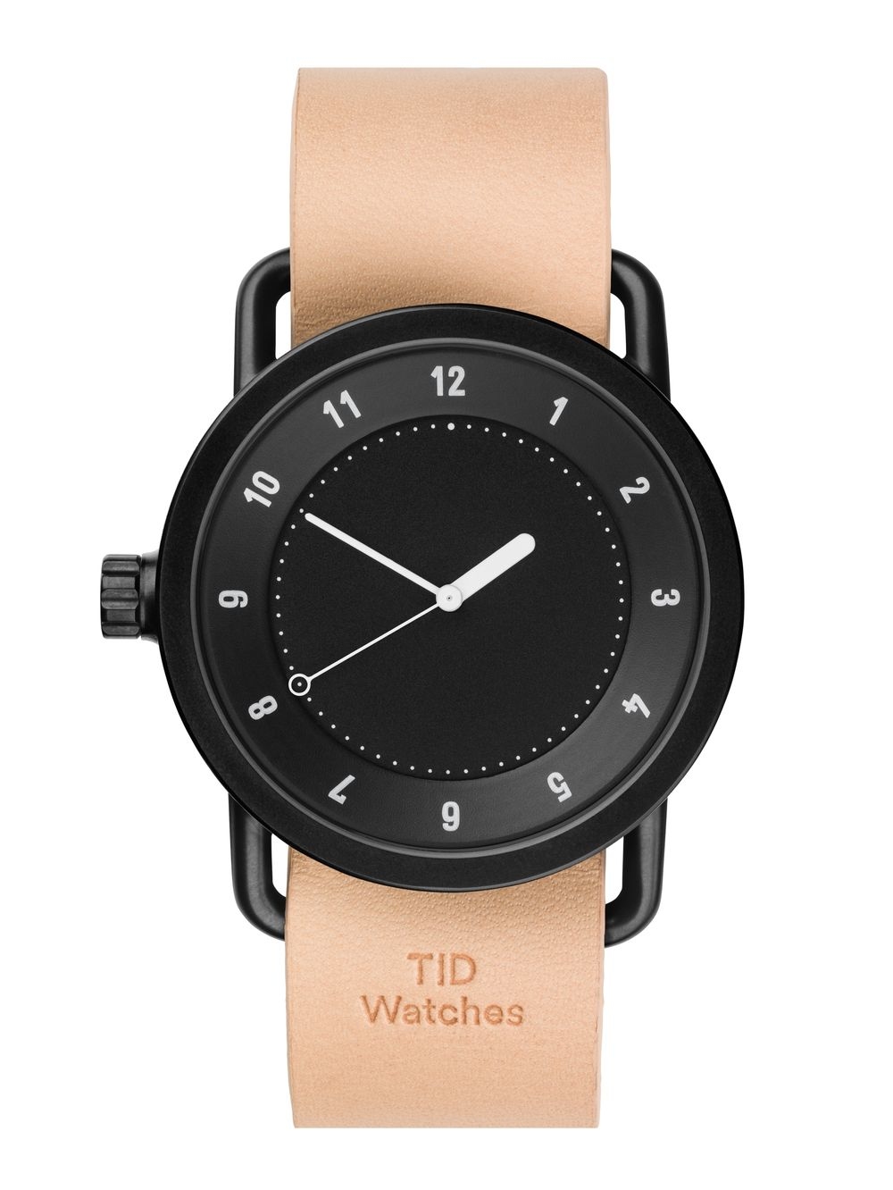 TID Watches No.1 Black / 裸色皮革錶帶