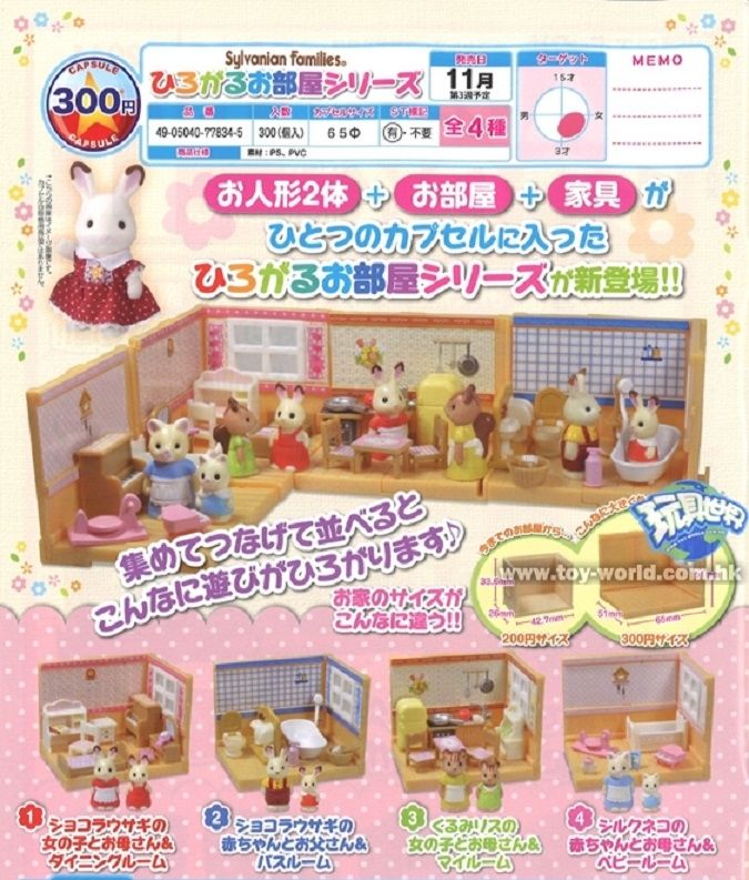sylvanian families mini