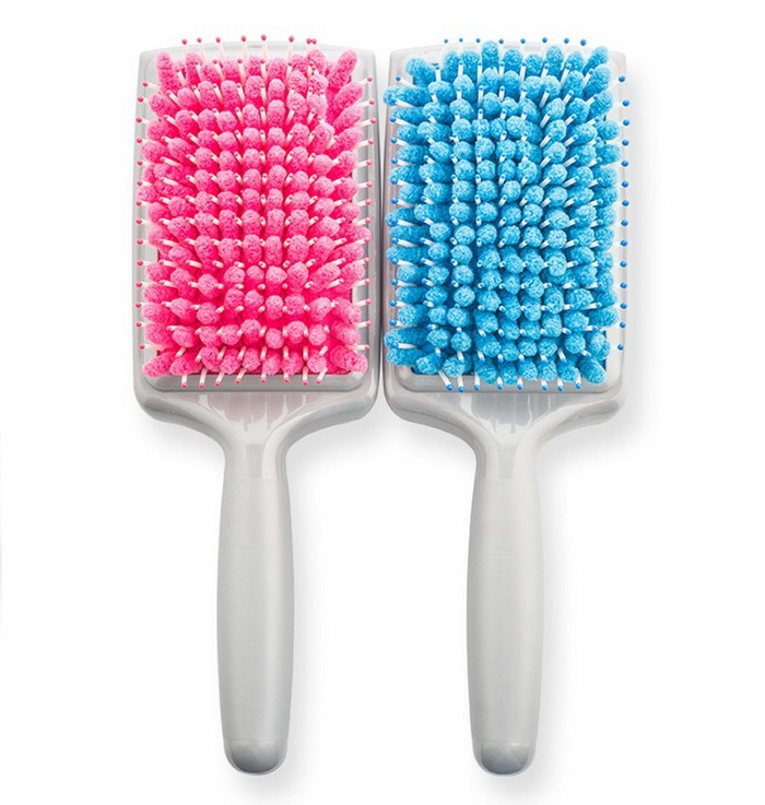 「女神懶人梳」女神法寶  - 快速吸水乾髮梳 (紅色/藍色)