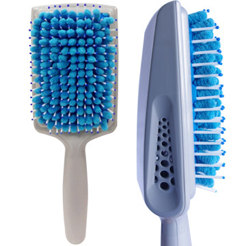 「女神懶人梳」女神法寶  - 快速吸水乾髮梳 (紅色/藍色)