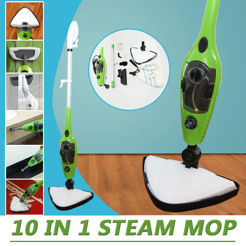 10-in-1 Steam Mop 10合1多功能蒸氣消毒拖把 (香港三腳頭)