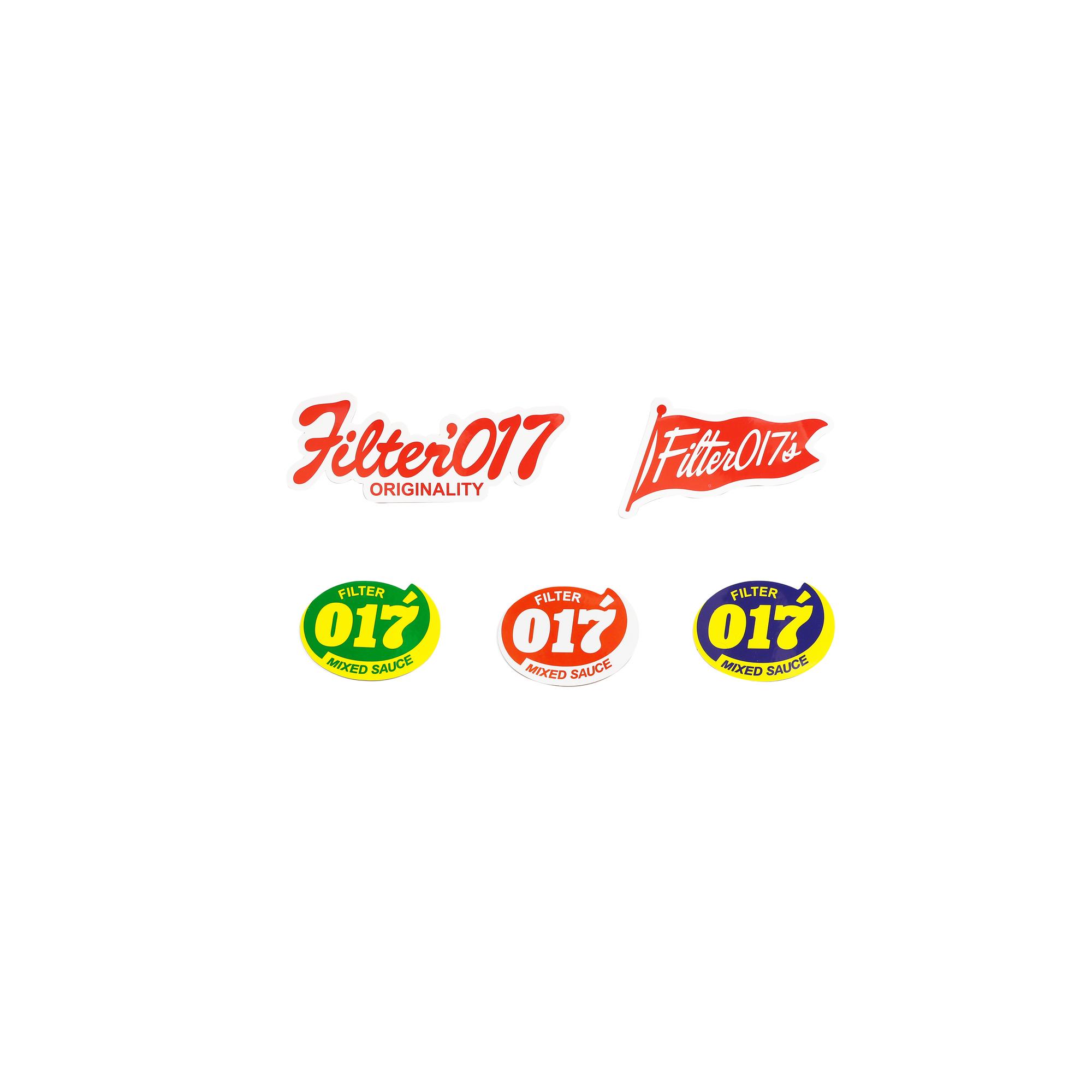 Filter017 VINTAGE LOGO STICKER SET 復古標誌貼紙組