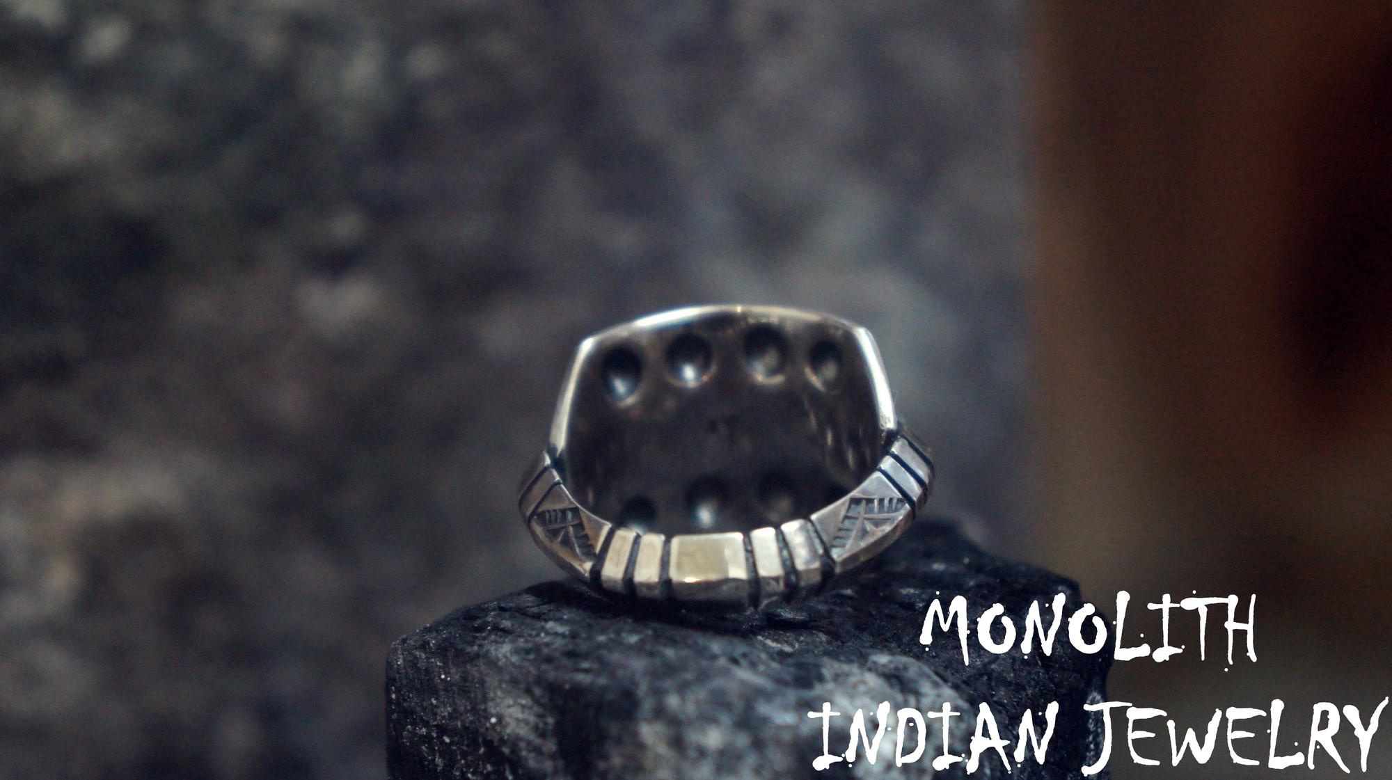 三角打印圓點【戒指】