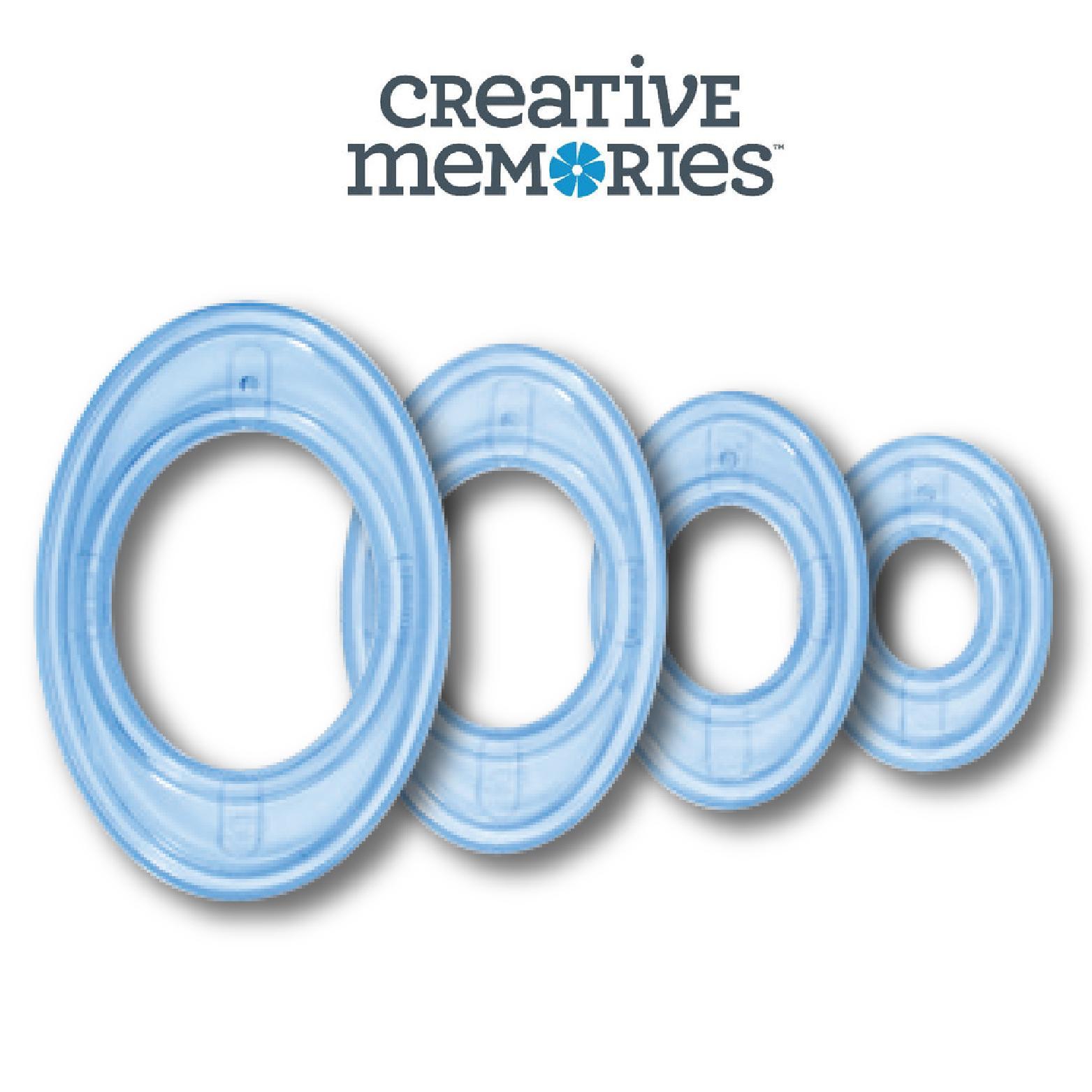 進口Creative Memories (CM) - 造型切割版 | 橢圓形  #CM624389