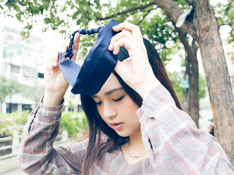 髮帶穿搭造型 髮帶變化怎麼綁 教學