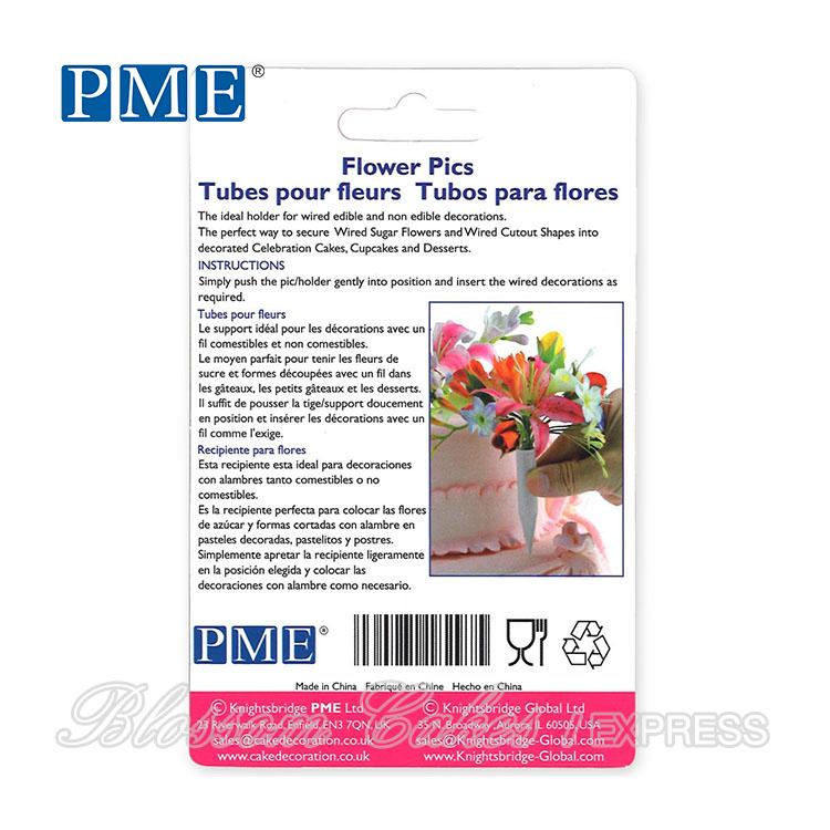 PME Small Flower Pics, Pack/12
