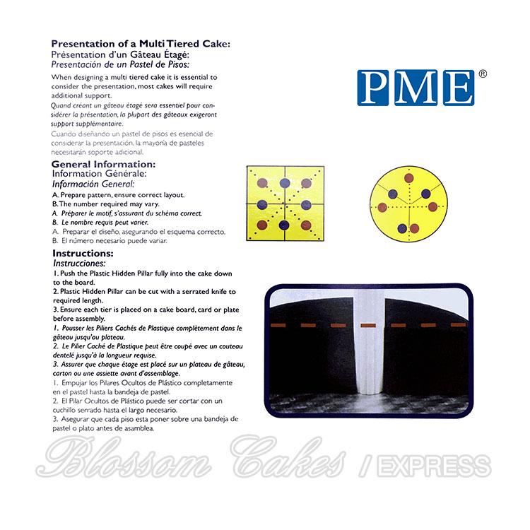 PME Plastic Hollow Pillars 152mm (6")