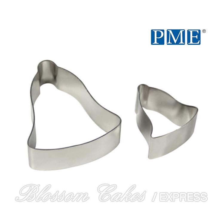 PME Bell Cutters, Stainless Steel, Set of 2