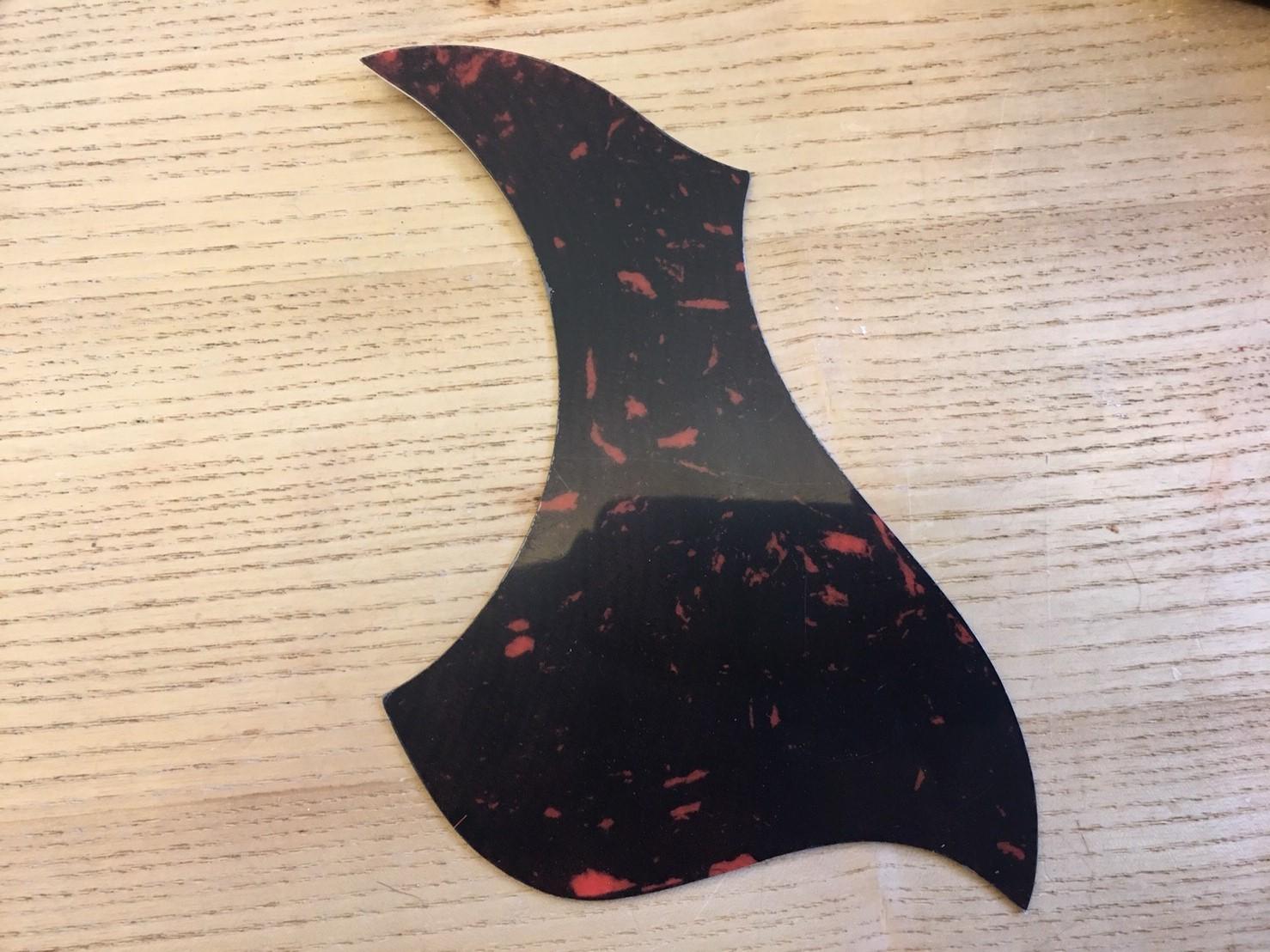 木吉他護板 吉他護板（朱紅色 木吉他護板 吉他護板（朱紅色 / 金剛黑） 第 3 張圖片｜三峽吉他 / Bass