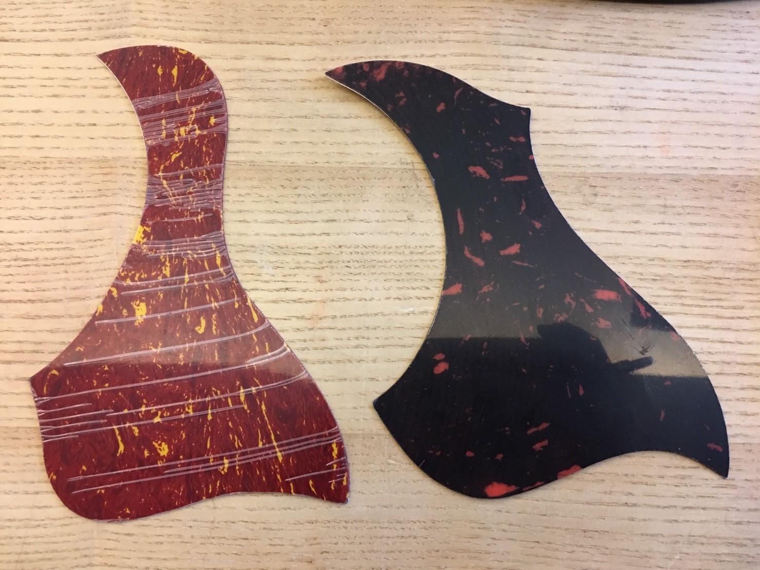 木吉他護板 吉他護板（朱紅色 / 金剛黑）
