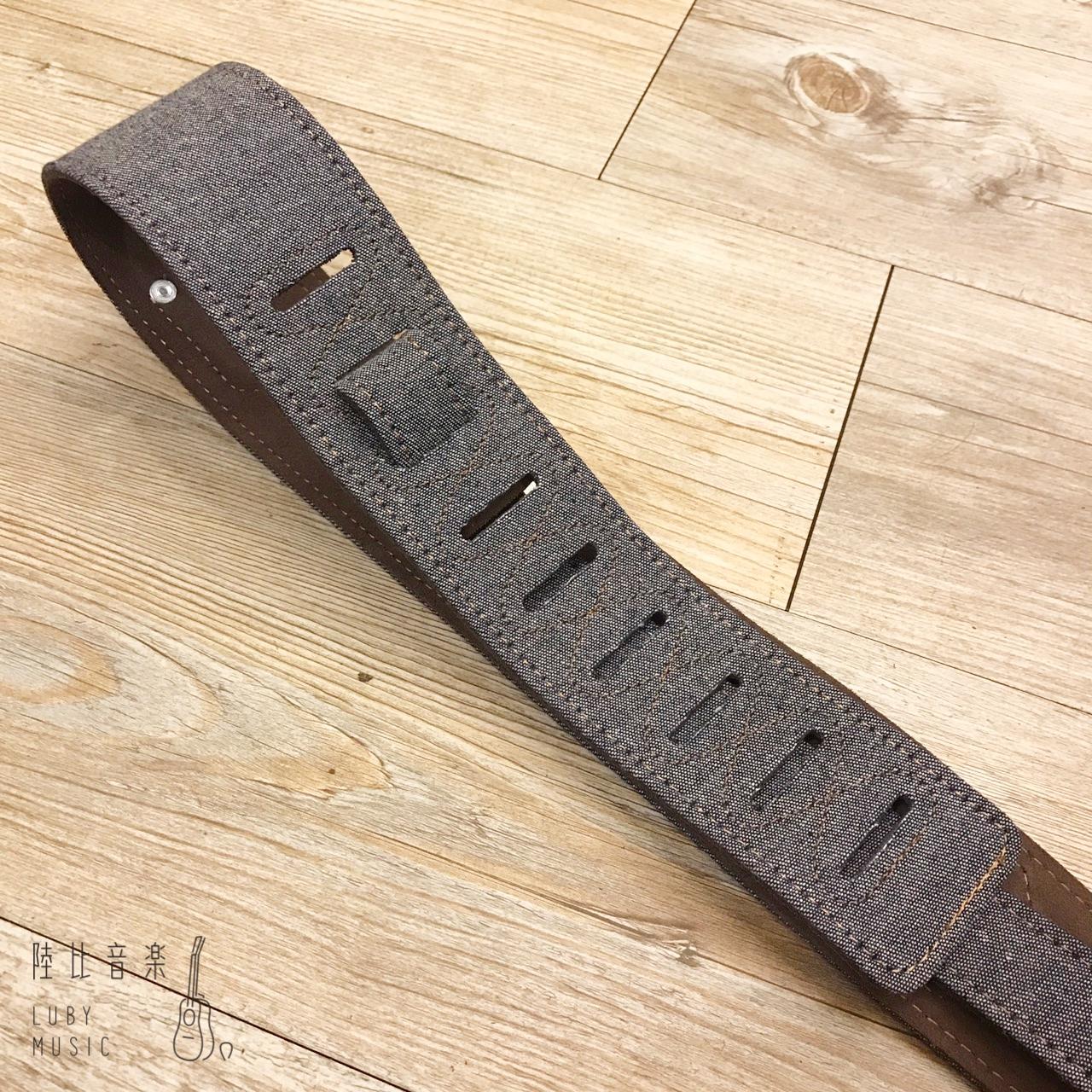 牛仔背帶 吉他背帶 灰色 質感 型男必備 第 3 張圖片｜三峽配件 / 週邊
