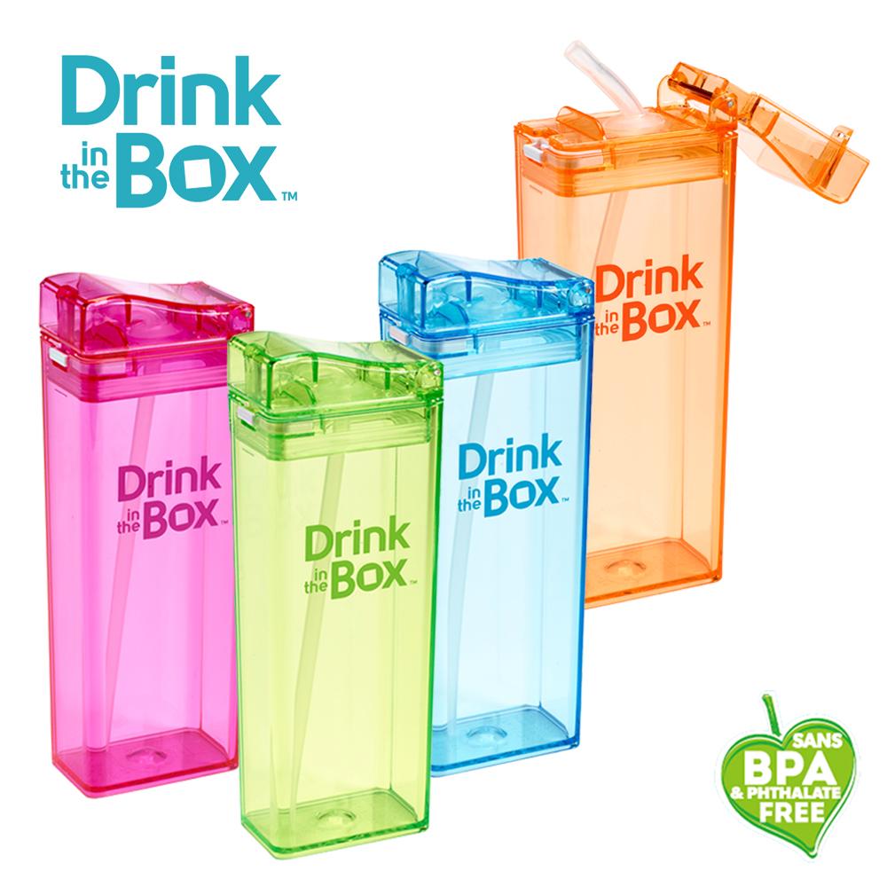 【Drink in the box】Tritan兒童運動吸管杯-355ml
