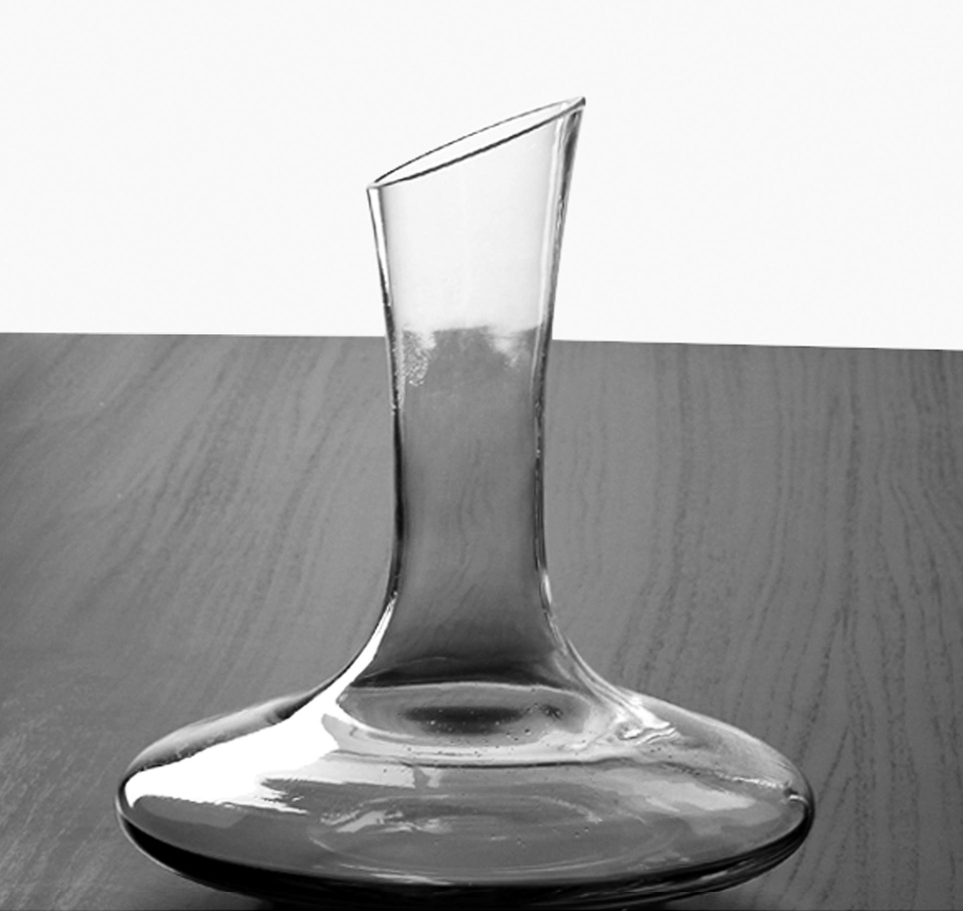 Traditional leadfree crystal glass wine decanter Coun