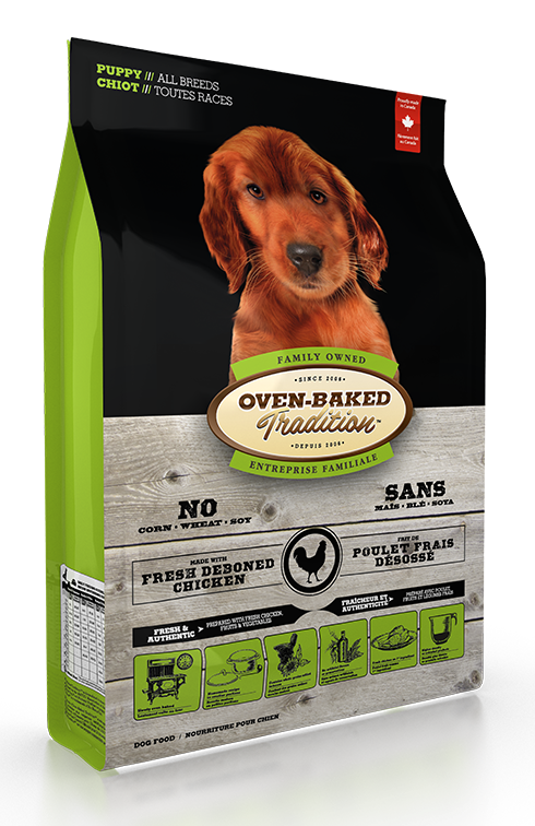 Oven-Baked Tradition幼犬雞配方(細粒/原粒)(5 ,12.5 ,25lbs)