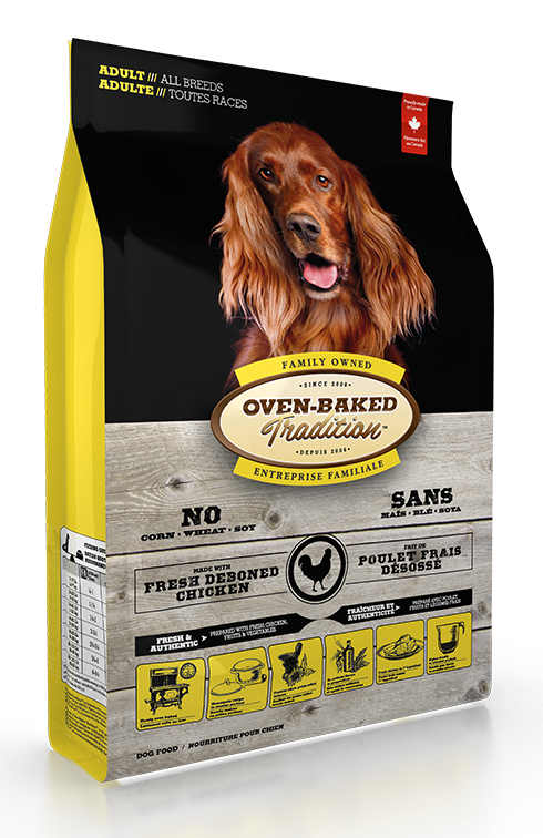 Oven-Baked Tradition成犬北美走地雞配方(原粒/細粒)(5, 12.5 , 25lbs)