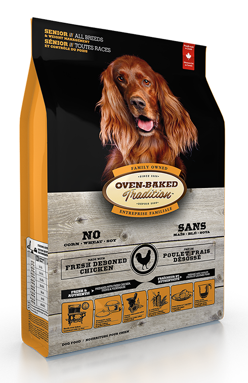 Oven-Baked Tradition高齡犬減肥雞配方(細粒/原粒) (5 ,12.5 ,25LBS)