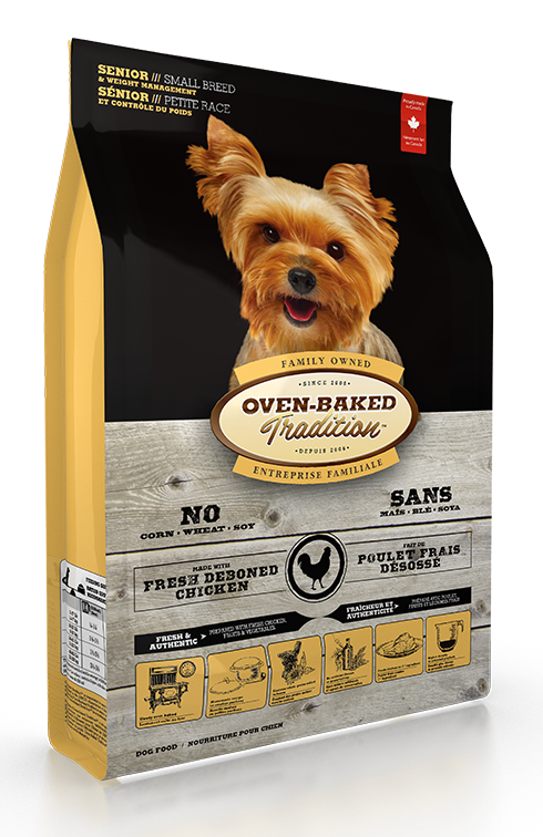 Oven-Baked Tradition高齡犬減肥雞配方(細粒/原粒) (5 ,12.5 ,25LBS)