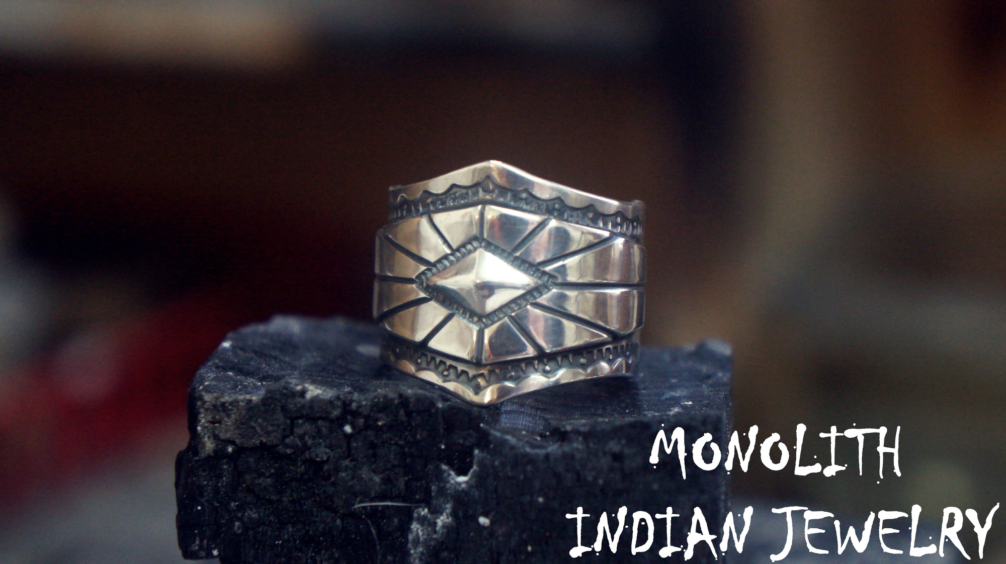 菱形雙層打印 【 戒指 】