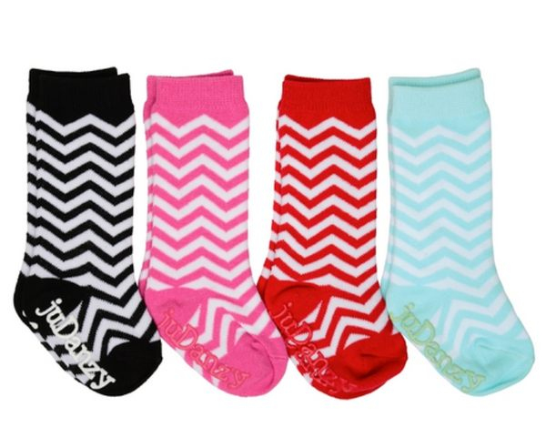 美國 my little legs~ juDanzy 襪子4入組-閃電DD   /保暖襪/長統襪/童襪/嬰兒襪 (4-6Y)