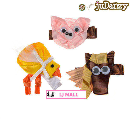 美國 my little legs~ juDanzy 手工髮飾組 -可愛農場