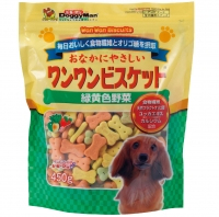 Doggy Man 野菜除臭骨形餅450g