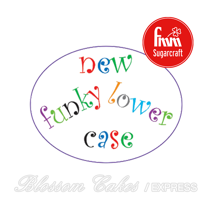 FMM Funky Alphabet Cutter Set - Lower Case 3cm