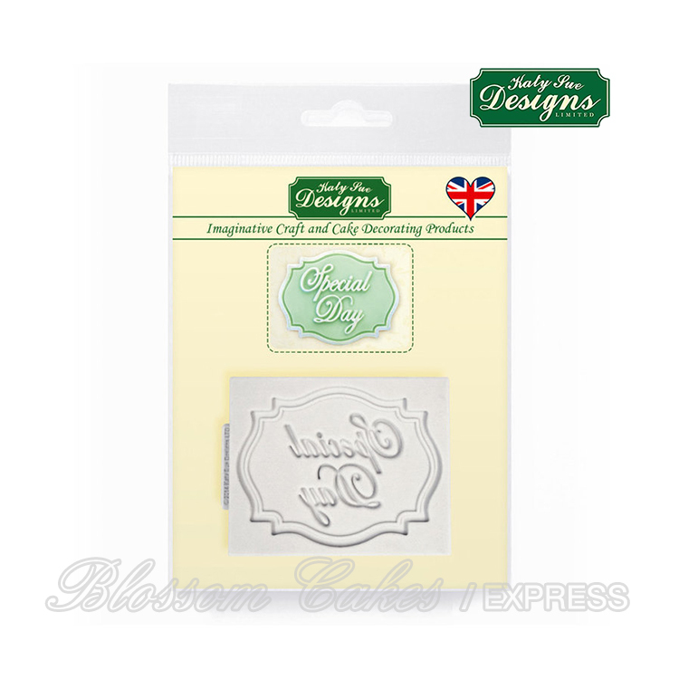 Katy Sue Mini Plaque - Special Day - Silicone Mould