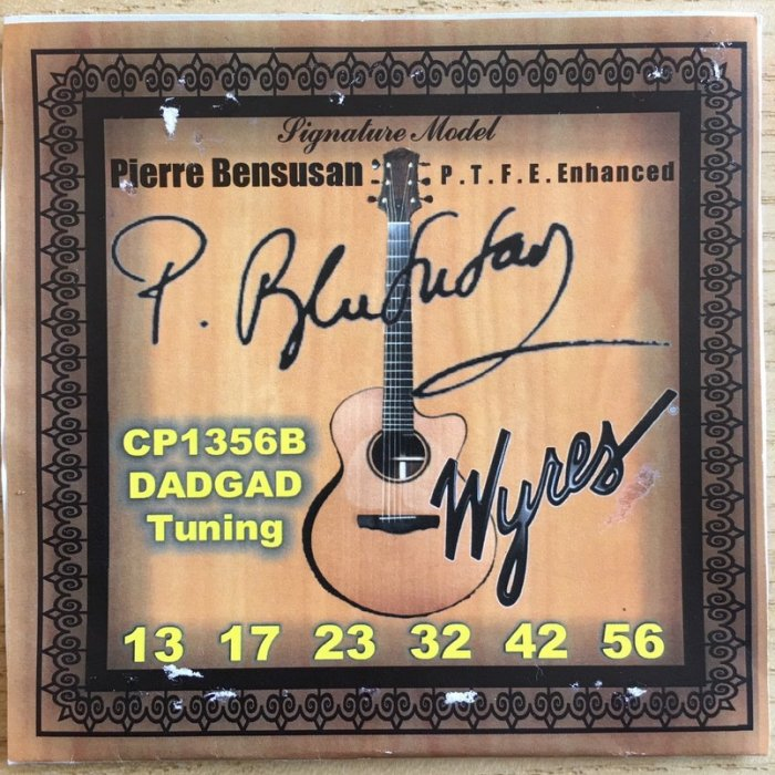 Wyres - Pierre Bensusan簽名弦(DADGAD) 加拿大手工木吉他弦 磷青銅 演奏弦 表演錄音用弦