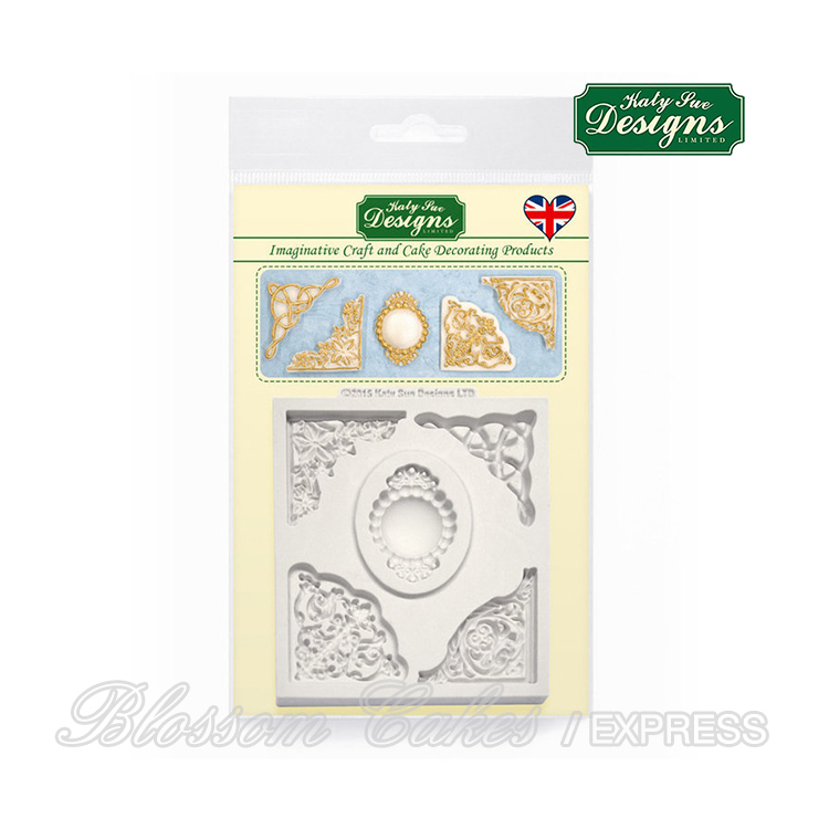 Katy Sue Decorative Corner Collection - Silicone Mould