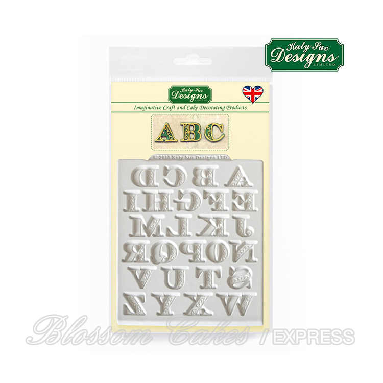 Katy Sue Design Mat - Manuscript Alphabet - Silicone Mould