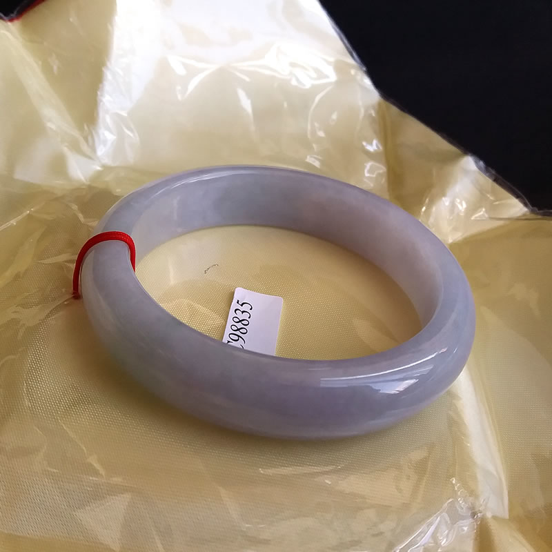 JP335 冰紫羅蘭玉鐲  57.67mm (1.52)