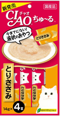 [*任選11件$138*] 日本CIAO - 雞肉醬貓小食