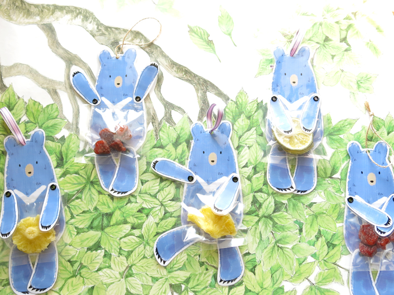 跳舞小熊水果乾