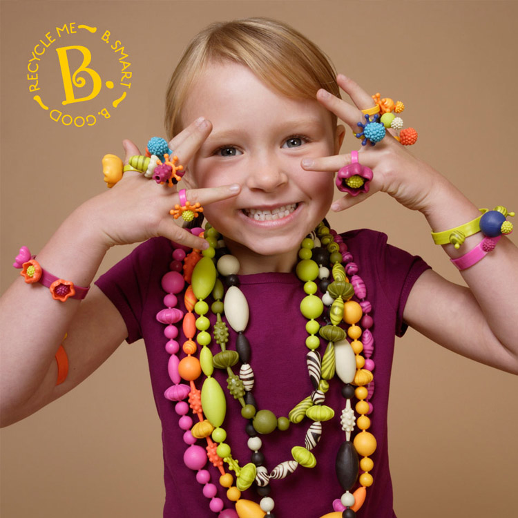 美國 B.Toys  波普珠珠(苗條罐300pcs)