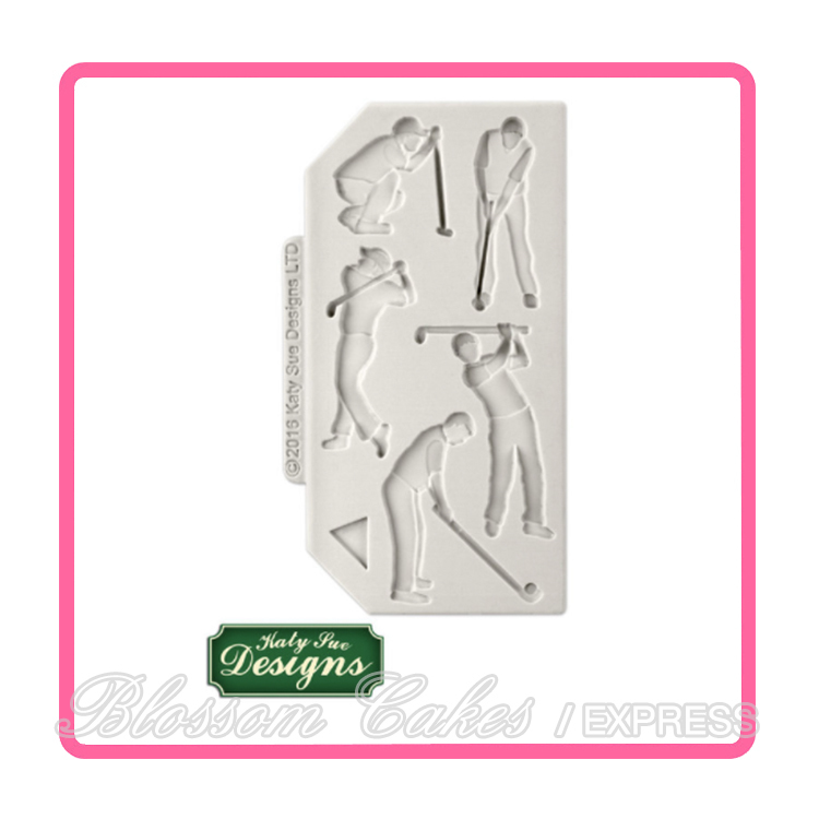 Katy Sue Golf Silhouettes - Silicone Mould