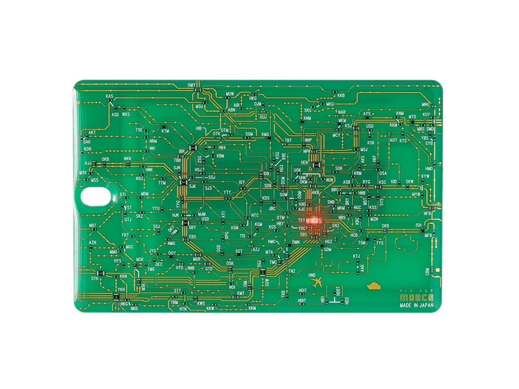 FLASH 東京電路線地圖八達通套 ( 綠色 )