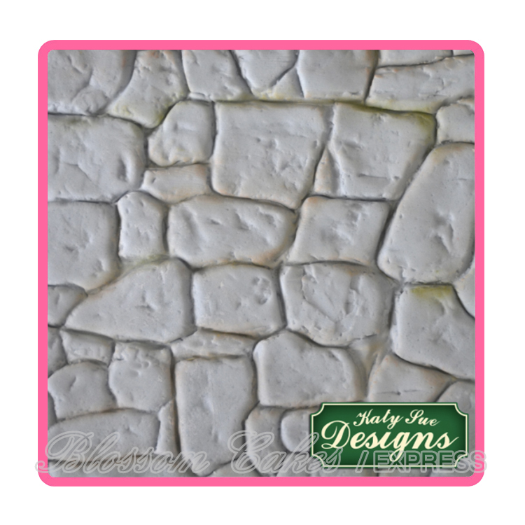 Katy Sue Design Mat - Stone - Silicone Mould