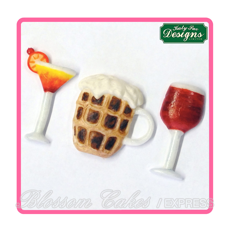 Katy Sue Party Drinks - Silicone Mould