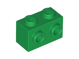 11211 Brick, Modified 1 x 2 with Studs on 1 Side