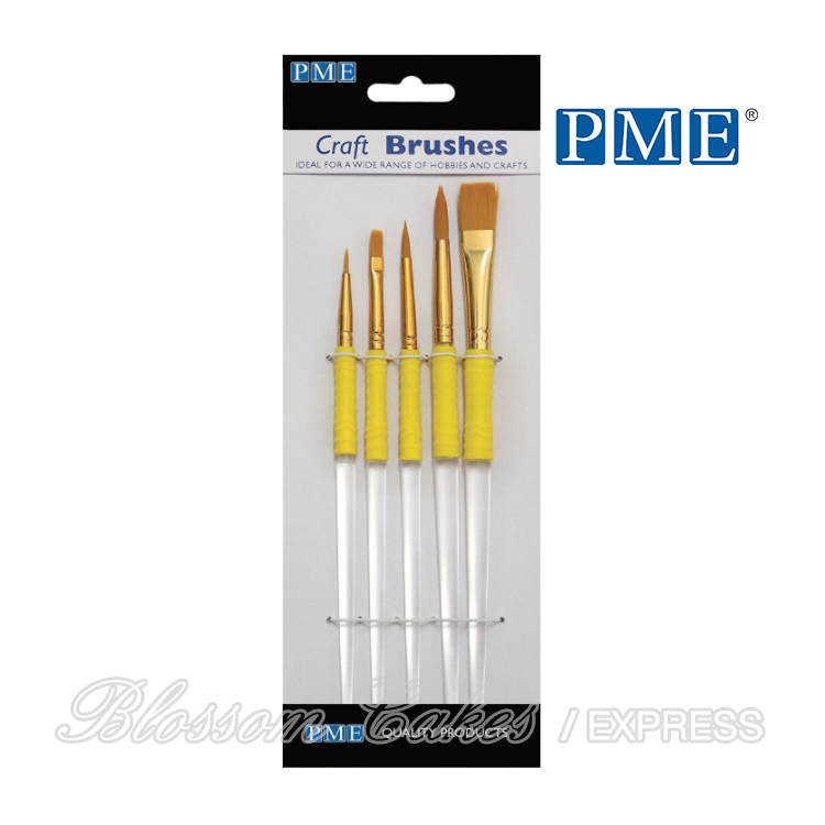 PME Craft Brushes, Set of 5